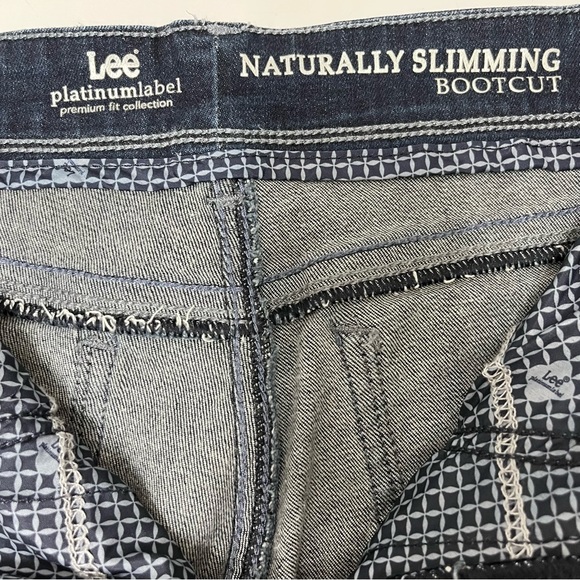 Lee Platinum Label Naturally Slimming Bootcut Jeans Size 6 Short - Picture 4 of 5